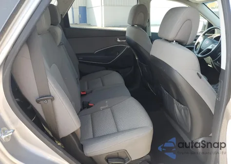 2017 Hyundai Santa Fe Se из США, поврежденный, VIN KM8SMDHF0HU231753